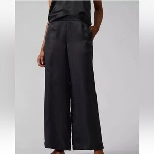 Women's Black Wide-Leg Pants